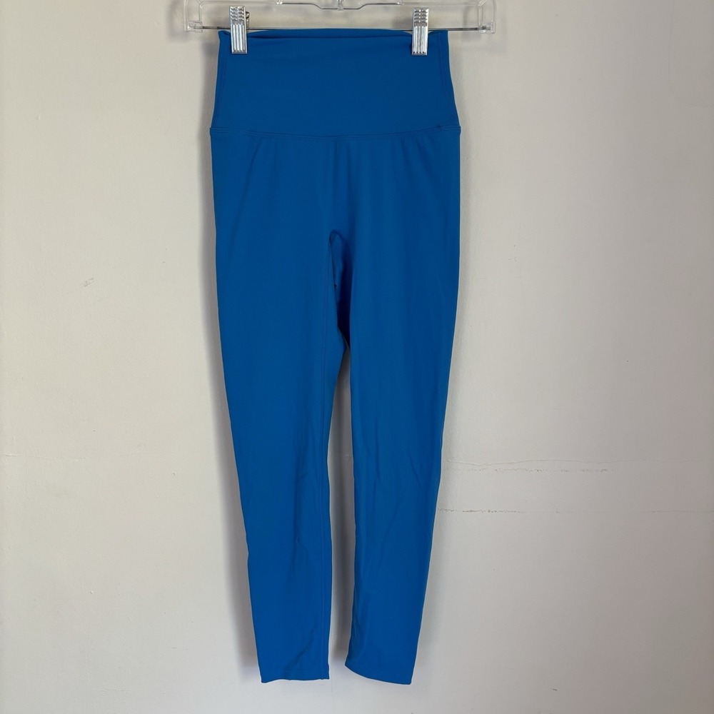 Lululemon Align High Rise Leggings Blue Ankle Athletic Workout Size 0 24"
